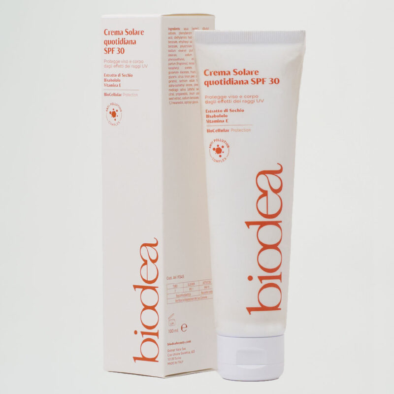 <h3><b>BIODEA</b></h3>Crema Solare Quotidiana SPF 30 Viso e Corpo